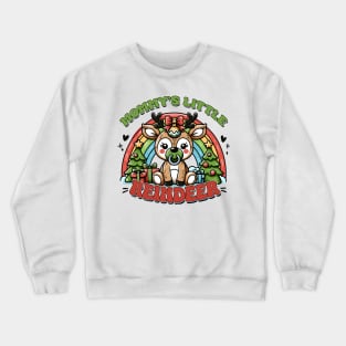 Mommy's Little Reindeer Crewneck Sweatshirt